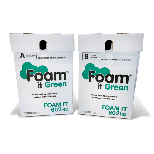 Foam It Green. Closed Cell High Density Spray Foam Kit 602HD Foam It