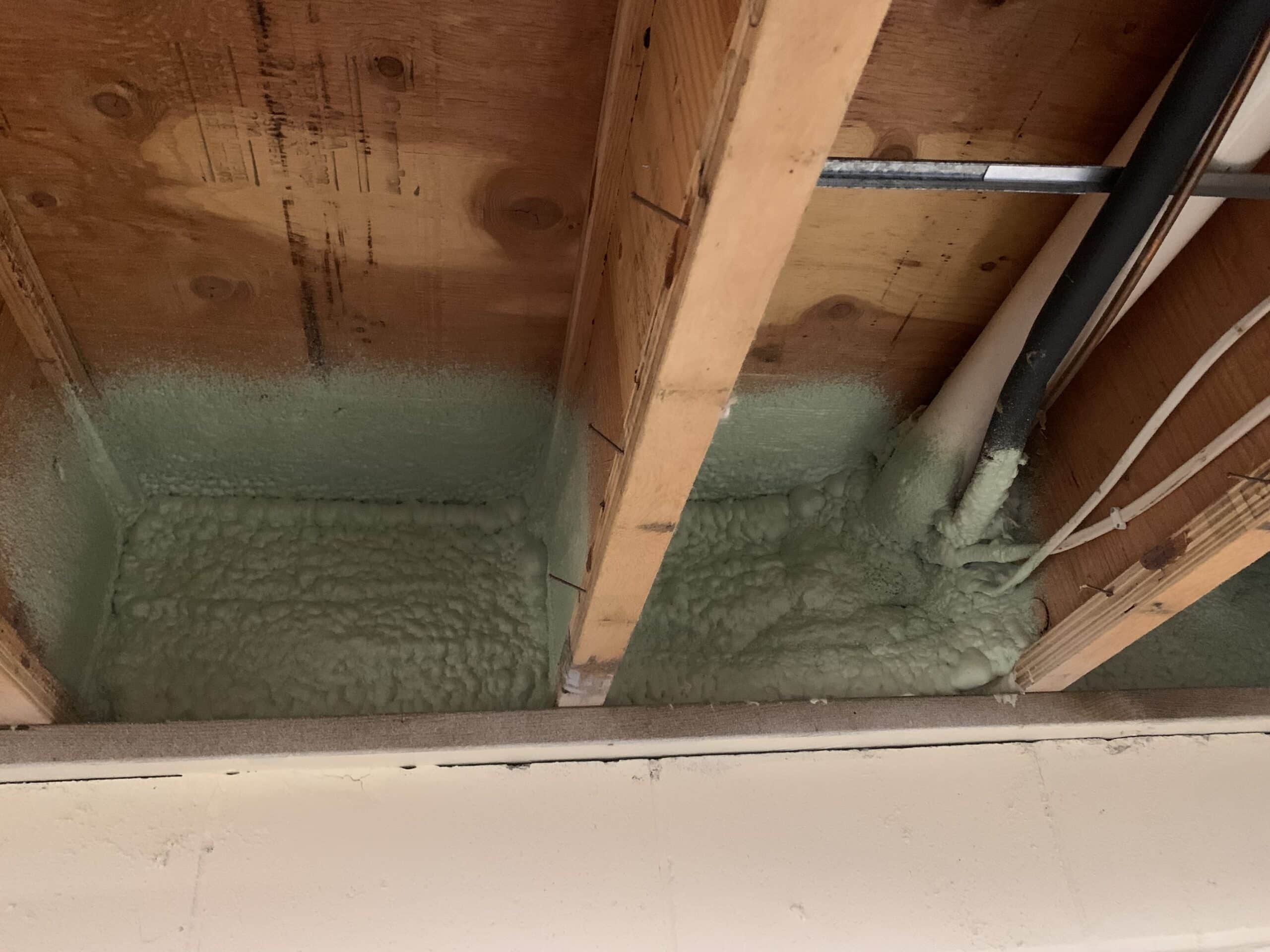 rim joists spray foam